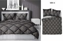 Pościel bawełniana 220x200 czarna geometria 4845 A Bawełna 74 Pościel bawełniana 220x200 czarna geometria 4845 A Bawełna 74
