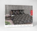 Pościel bawełniana 220x200 czarna geometria 4845 A Bawełna 74 Pościel bawełniana 220x200 czarna geometria 4845 A Bawełna 74