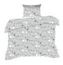 Pościel bawełniana 90x120 366K gwiazdki szara Kids 24 z poszewką 40x60 Pościel bawełniana 90x120 366K gwiazdki szara Kids 24 z poszewką 40x60