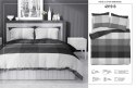 Pościel satynowa 140x200 szara kratka z jedną poszewką 4919 B Home Satin 81 Pościel satynowa 140x200 szara kratka z jedną poszewką 4919 B Home Satin 81