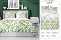 Pościel satynowa 160x200 biała zielona liście 4922 A Home Satin 81 Pościel satynowa 160x200 biała zielona liście 4922 A Home Satin 81