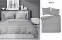 Pościel satynowa 220x200 szara pasy 4918 B Home Satin 81 Pościel satynowa 220x200 szara pasy 4918 B Home Satin 81