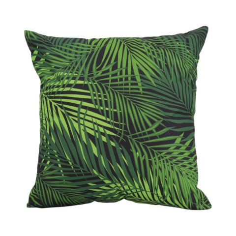 Poszewka wodoodporna Botanic z filtrem UV 45x45 Dark Palms liście zielona Domarex Poszewka wodoodporna Botanic z filtrem UV 45x45 Dark Palms liście zielona Domarex