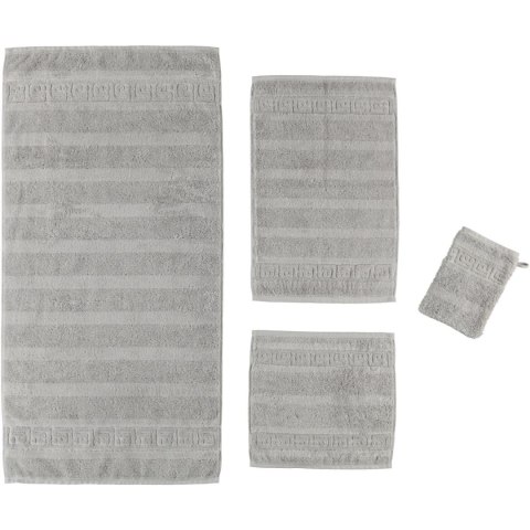 Ręcznik Noblesse 50x100 srebrny 775 frotte 550g/m2 100% bawełna Cawoe Ręcznik Noblesse 50x100 srebrny 775 frotte 550g/m2 100% bawełna Cawoe