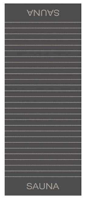 Ręcznik plażowy Balance Sauna 80x200 antracytowy 73 frotte 500g/m2 100% bawełna Cawoe Ręcznik plażowy Balance Sauna 80x200 antracytowy 73 frotte 500g/m2 100% bawełna Cawoe