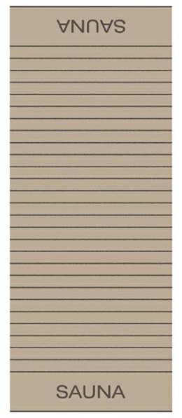 Ręcznik plażowy Balance Sauna 80x200 piaskowy 39 frotte 500g/m2 100% bawełna Cawoe