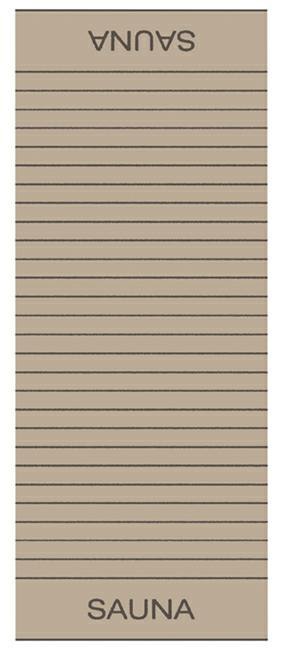 Ręcznik plażowy Balance Sauna 80x200 piaskowy 39 frotte 500g/m2 100% bawełna Cawoe Ręcznik plażowy Balance Sauna 80x200 piaskowy 39 frotte 500g/m2 100% bawełna Cawoe