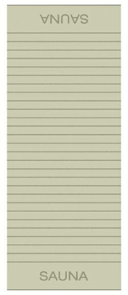 Ręcznik plażowy Balance Sauna 80x200 wasabi 44 frotte 500g/m2 100% bawełna Cawoe