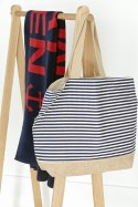 Ręcznik plażowy Beach 80x180 granatowy 12 frotte 430g/m2 100% bawełna Cawoe Ręcznik plażowy Beach 80x180 granatowy 12 frotte 430g/m2 100% bawełna Cawoe