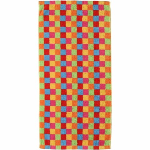 Ręcznik plażowy Cube 70x180 wielokolorowy 25 frotte 510g/m2 100% bawełna Cawoe Ręcznik plażowy Cube 70x180 wielokolorowy 25 frotte 510g/m2 100% bawełna Cawoe
