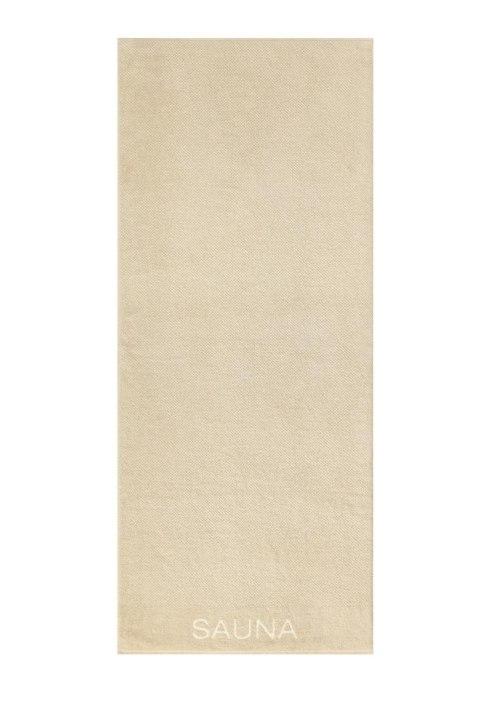 Ręcznik plażowy Pure 80x200 beżowy frotte 370 frotte 500g/m2 100% bawełna Cawoe Ręcznik plażowy Pure 80x200 beżowy frotte 370 frotte 500g/m2 100% bawełna Cawoe
