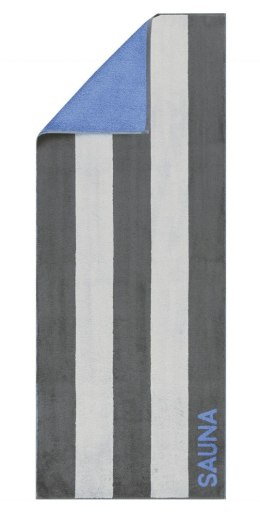 Ręcznik plażowy Sauna 80x200 antracytowy szary 71 frotte 480g/m2 100% bawełna Cawoe