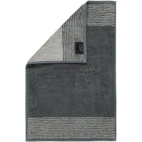 Ręcznik plażowy Two-Tone 80x200 Gładki antracytowy 77 frotte 520g/m2 100% bawełna 590 Cawoe Ręcznik plażowy Two-Tone 80x200 Gładki antracytowy 77 frotte 520g/m2 100% bawełna 590 Cawoe