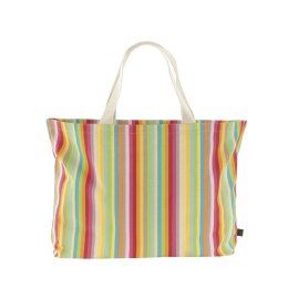 Torba na zakupy Lifestyle Canvas Shopper 40x60 wielokolorowy 25 frotte 100% bawełna Cawoe