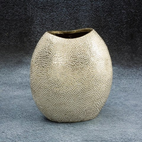 Wazon dekoracyjny Elvin 18x12x20 szampański Eurofirany Wazon dekoracyjny Elvin 18x12x20 szampański Eurofirany