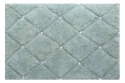 Dywanik 60x90 Chic 2 miętowy z bawełny zdobiony kryształkami w stylu glamour Eurofirany Dywanik 60x90 Chic 2 miętowy z bawełny zdobiony kryształkami w stylu glamour Eurofirany