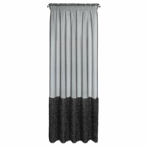 Firana gotowa Marion 140x270 czarna na taśmie Eurofirany Firana gotowa Marion 140x270 czarna na taśmie Eurofirany