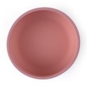 Miseczka z przyssawką silikonowa różowa dwukolorowa 6m+ PETITE&MARS Miseczka z przyssawką silikonowa różowa dwukolorowa 6m+ PETITE&MARS
