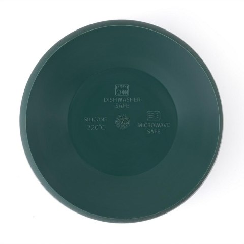 Miseczka z przyssawką silikonowa zielona dwukolorowa 6m+ PETITE&MARS Miseczka z przyssawką silikonowa zielona dwukolorowa 6m+ PETITE&MARS