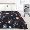 Narzuta na łóżko 170x210 Kids 10 Kosmos czarna kolorowa dziecięca/młodzieżowa D91 Narzuta na łóżko 170x210 Kids 10 Kosmos czarna kolorowa dziecięca/młodzieżowa D91