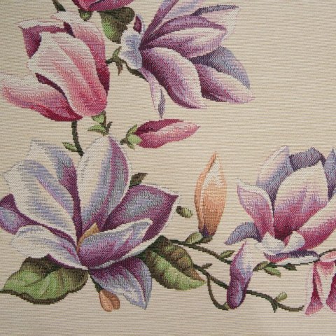 Obrus 100x100 gobelinowy naturalny kolorowy kwiaty 1214 Eurofirany Obrus 100x100 gobelinowy naturalny kolorowy kwiaty 1214 Eurofirany