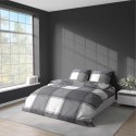 Pościel z mikrofibry 220x200 szara krata 4981 A Light 71 Pościel z mikrofibry 220x200 szara krata 4981 A Light 71