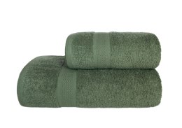 Ręcznik Leo 70x140 zielony frotte 450 g/m2 Faro
