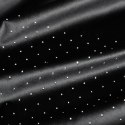 Zasłona gotowa Ariadna 140x250 czarna welurowa zdobiona diamencikami na przelotkach Eurofirany Zasłona gotowa Ariadna 140x250 czarna welurowa zdobiona diamencikami na przelotkach Eurofirany