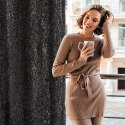 Zasłona gotowa Marion 140x250 czarna na przelotkach Eurofirany Zasłona gotowa Marion 140x250 czarna na przelotkach Eurofirany