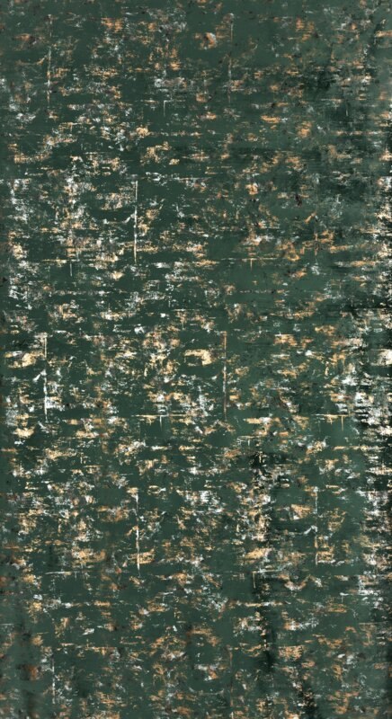 Zasłona gotowa Tami 140x250 welurowa zielona złota na przelotkach Eurofirany Zasłona gotowa Tami 140x250 welurowa zielona złota na przelotkach Eurofirany