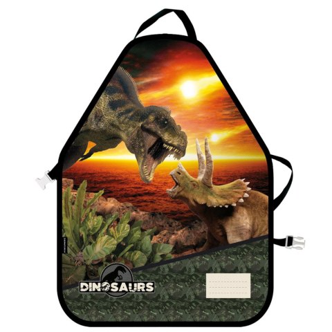 Fartuszek dla dziecka przedszkolny T-rex dinozury zielony Fartuszek dla dziecka przedszkolny T-rex dinozury zielony