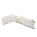 Kołdra 100x135 poszwa i ochraniacz do łóżeczka 60x180 Zwierzęta 2 biała szara Kołdra 100x135 poszwa i ochraniacz do łóżeczka 60x180 Zwierzęta 2 biała szara