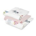Komplet pieluch Bamboo 3 szt 55x70 Jungla różowy Komplet pieluch Bamboo 3 szt 55x70 Jungla różowy