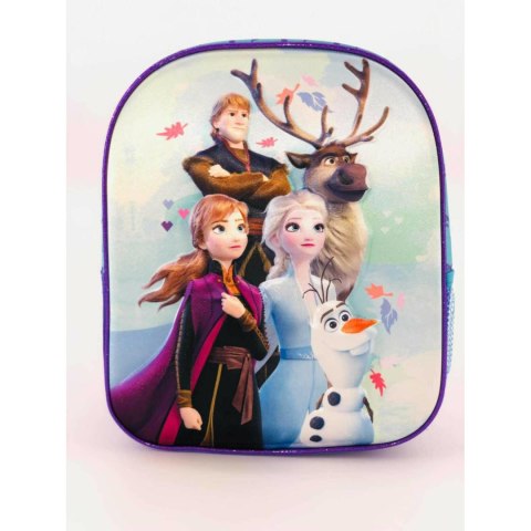 Plecak 3D do przedszkola Frozen 6 Kraina Lodu błękitny P24 Plecak 3D do przedszkola Frozen 6 Kraina Lodu błękitny P24
