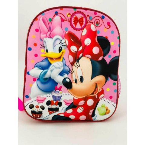 Plecak 3D do przedszkola Myszka Mini 8 różowy P24 Plecak 3D do przedszkola Myszka Mini 8 różowy P24