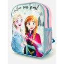 Plecak do przedszkola Frozen 1 Anna Elsa błękitny jednokomorowy P24 Plecak do przedszkola Frozen 1 Anna Elsa błękitny jednokomorowy P24