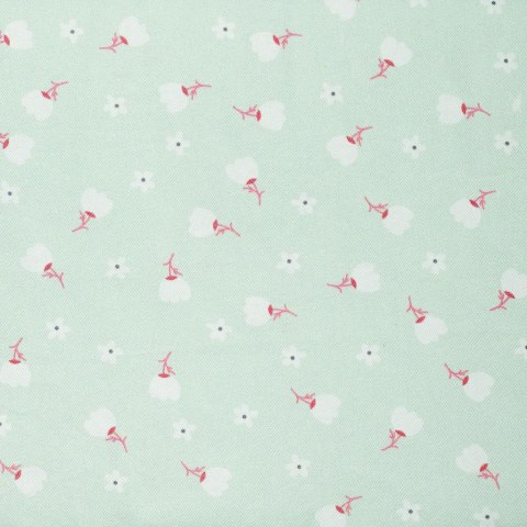 Śpiworek z zameczkiem 60 cm 0-3m MILA, ZOE i LANA jasnozielony kwiaty Nattou Śpiworek z zameczkiem 60 cm 0-3m MILA, ZOE i LANA jasnozielony kwiaty Nattou