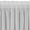 Firana gotowa 140x270 Karen na taśmie biała Eurofirany Firana gotowa 140x270 Karen na taśmie biała Eurofirany
