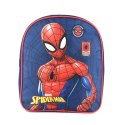 Plecak do przedszkola Spiderman 4 niebieski czerwony jednokomorowy P24 Plecak do przedszkola Spiderman 4 niebieski czerwony jednokomorowy P24