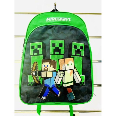 Plecak szkolny Minecraft zielony SZ24 Plecak szkolny Minecraft zielony SZ24