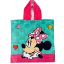 Poncho dla dzieci 55x110 Myszka Mini miętowy ręcznik z kapturem dziecięcy S24 Poncho dla dzieci 55x110 Myszka Mini miętowy ręcznik z kapturem dziecięcy S24