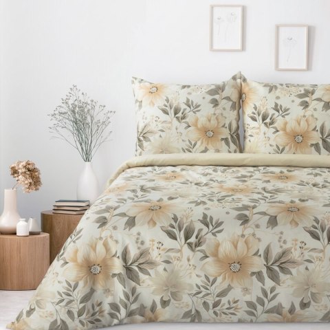 Pościel bawełniana 220x200 Sonia 31 kremowa jasna Eurofirany Pościel bawełniana 220x200 Sonia 31 kremowa jasna Eurofirany