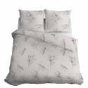 Pościel satynowa 160x200 kremowa kwiaty 4916 B Home Satin 80 Pościel satynowa 160x200 kremowa kwiaty 4916 B Home Satin 80
