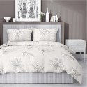 Pościel satynowa 160x200 kremowa kwiaty 4916 B Home Satin 80 Pościel satynowa 160x200 kremowa kwiaty 4916 B Home Satin 80