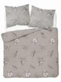 Pościel satynowa 220x200 beżowa kwiaty 4916 A Home Satin 80 Pościel satynowa 220x200 beżowa kwiaty 4916 A Home Satin 80