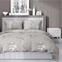 Pościel satynowa 220x200 beżowa kwiaty 4916 A Home Satin 80 Pościel satynowa 220x200 beżowa kwiaty 4916 A Home Satin 80
