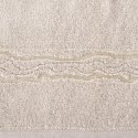 Ręcznik 30x50 Karin 03 beżowy 500g/m2 Eurofirany