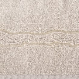 Ręcznik 30x50 Karin 03 beżowy 500g/m2 Eurofirany