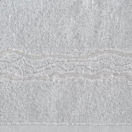 Ręcznik 30x50 Karin 04 srebrny 500g/m2 Eurofirany