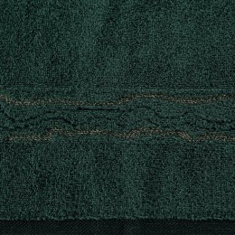 Ręcznik 30x50 Karin 09 zielony ciemny 500g/m2 Eurofirany